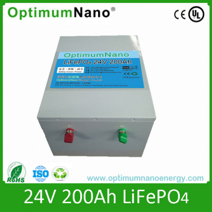 24V 200ah LiFePO4 Battery for UPS, Solar Energy Storage