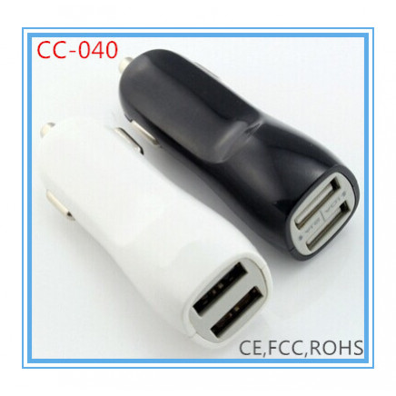 2A Colourful Car Charger (CC-040)