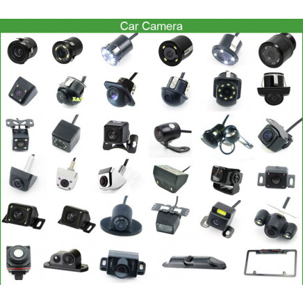 2cm Mini CCD LED Night Vision Car Side/Front/ Reversing Rear View Camera (XY-1615)