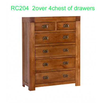 2over 4 Chest/Bedside Cabinet/Chest of Drawers/Wooden Furniture