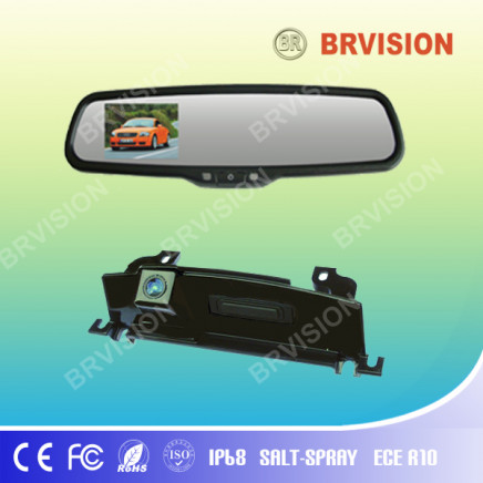 3.5 Inch Digital Mirror Monitor Touch Screen for Benz Rear View