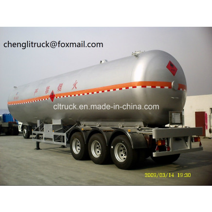 3 Axle 30t LPG Tanker Semi Trailer