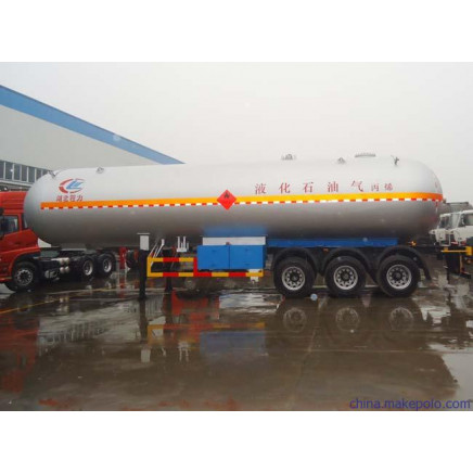 3 Axle 56 Cbm LPG Tanker Semi Trailer, Best LPG Tank with Cheap Price