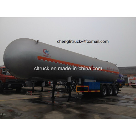 3 Axle 59.52 Cbm LPG Tanker Semi Trailer