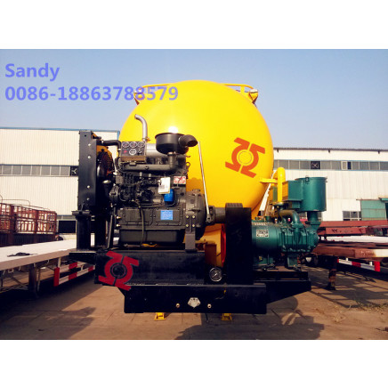 3 Axle Bulk Cement Tanker Truck