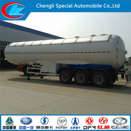 3 Axle LPG Semi Trailer 60cbm Bulk Cement Carrier Semi Trailer Heavy Duty Tri-Axle LPG Tanker Semi Trailer