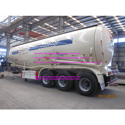 3 Axles, 40tons Cement Powder Tank Trailer