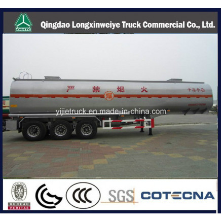 3 Axles 45000L Fuel Oil Tanker Semi Trailer