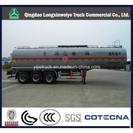3 Axles Asphalt Tanker Semi-Trailer