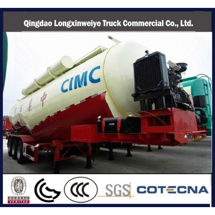 3 Axles Bulk Cement Semi Trailer for Sale