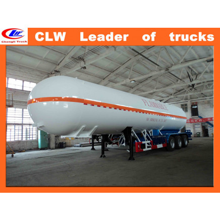 3 Axles LPG Tank Semi-Trailer 45cbm- 56cbm LPG Tank Semi-Trailer BPW LPG Tank Semi-Trailer