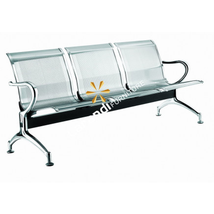 3 Seating Stainless Steel Airport Waiting Chair (Rd 630)