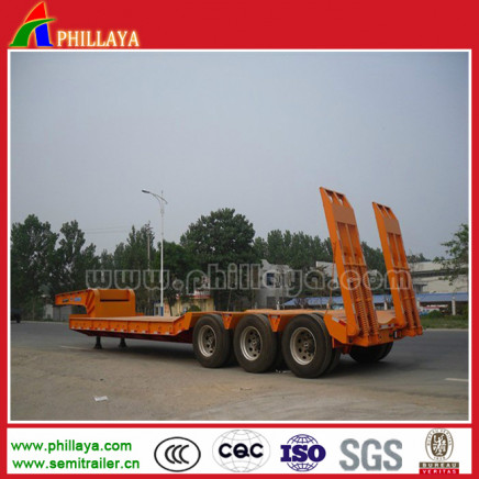 30-80 Tons Low Bed Semi Trailer Long Vehicle