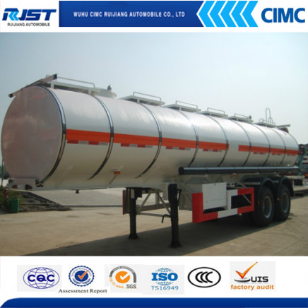 30m3 Oil Tanker Semi Trailer/Fuel Tank (WL9403GRY)