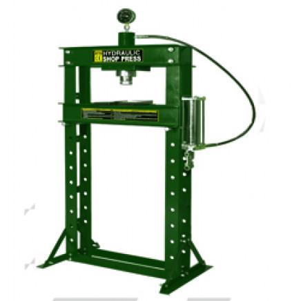 30t Hydraulic Pneumatic Shop Press with CE HD1712