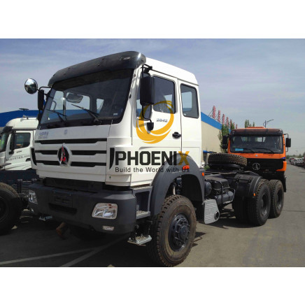 380HP Beiben Truck Ng80 Cabin Tractor Head 6X4 with Mercedes Benz Technology