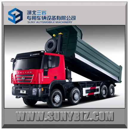 390HP 60tons Iveco 8X4 Heavy Dump Truck