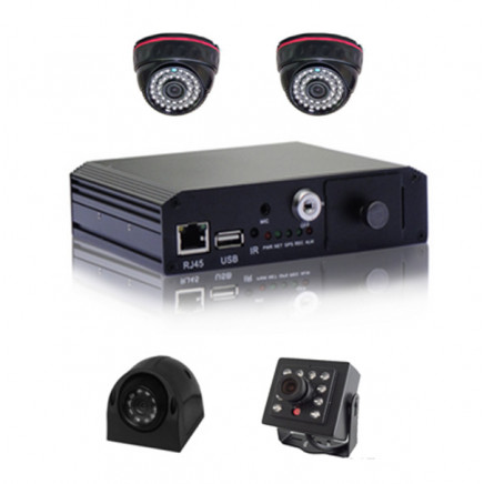 3G SD Card Mobile DVR with GPS for Vehicle, Ship, Outdoor Remote Surveillance