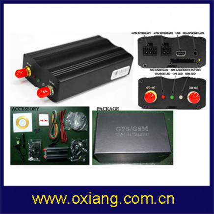 3G WCDMA GPS Vehice Tracker Support Cut Oil and Power