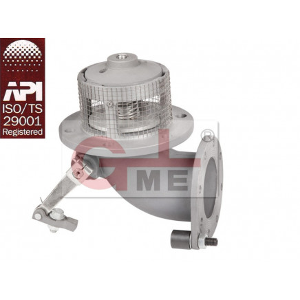4" Aluminum Tank Bottom Petroleum Valve (C804BS-80)