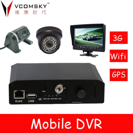 4 Channels of Real Time D1 Video and Audio Recording