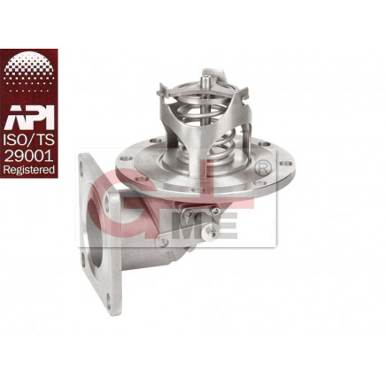 4" Stainless Steel Oil Tanker Bottom Valve (H804B-80/100)