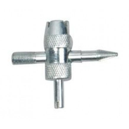 4 Way Valve Tool Chrome Coated (VCT-001, CE Certified)