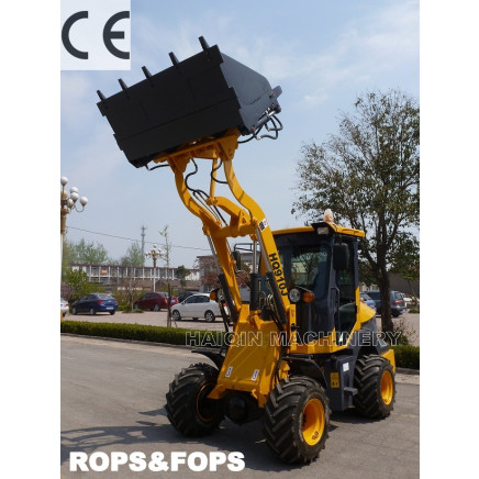 4 in 1 Bucket Mini Loader (HQ910J) with CE