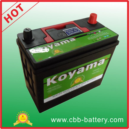 40ah 12V Mf Auto Battery Compact Car Battery N40-Mf