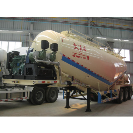 40cbm 3-Alxe Bulk Cement Semi-Trailer