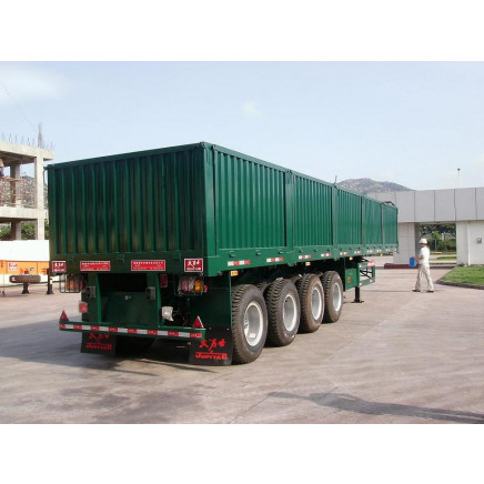 40ft Four Axle Dropside Semi Trailer