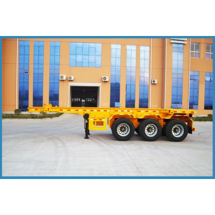40ft Three Axle Flatbed Semi Trailer
