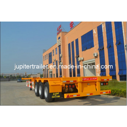 40ft Three-Axle Skeleton Container Semi-Trailer (12 Locks)
