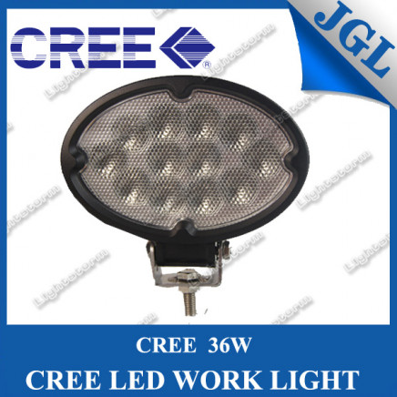 4597lumens 36W 12V/24V CREE LED Machine Work Light Flood/Spot Beam