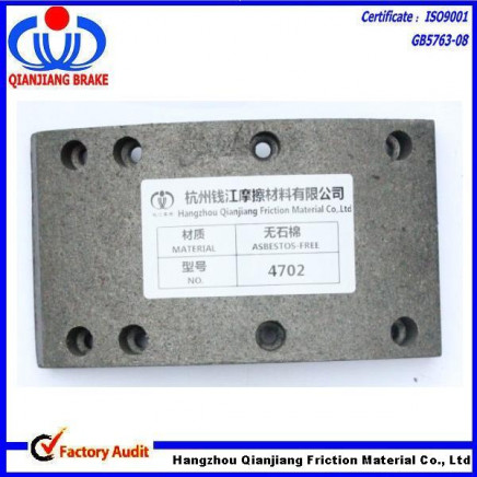 4702 Brake Lining for Rockwell