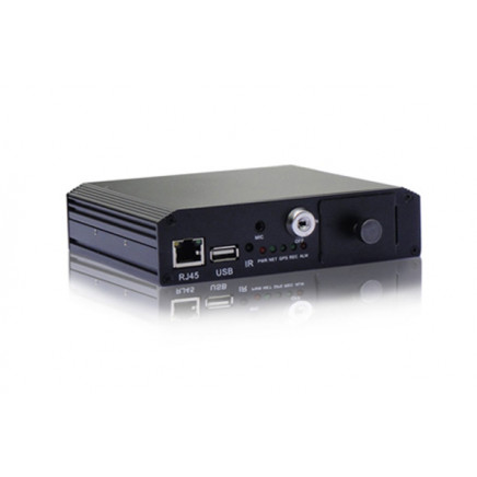 4CH Mini SD Card Mobile Car DVR for Bus Video Recording