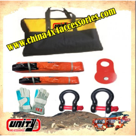 4X4 Winch Accessories Kit 7 Pieces Recovery Kit OEM Tks-1