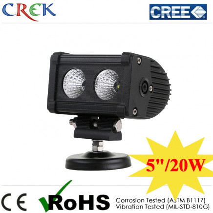 5" 20W Single Row LED Light Bar / LED Bar Light
