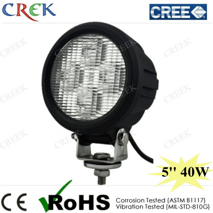 5'' 40W Offroad CREE LED Work Light with CE, RoHS, IP68 (CK-WC0410A)