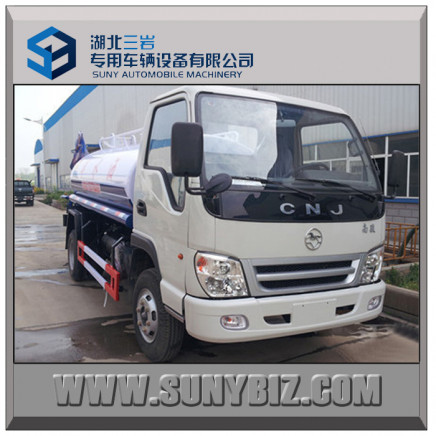 5 Cubic / 5000L Cnj 4X2 Water Tank Truck