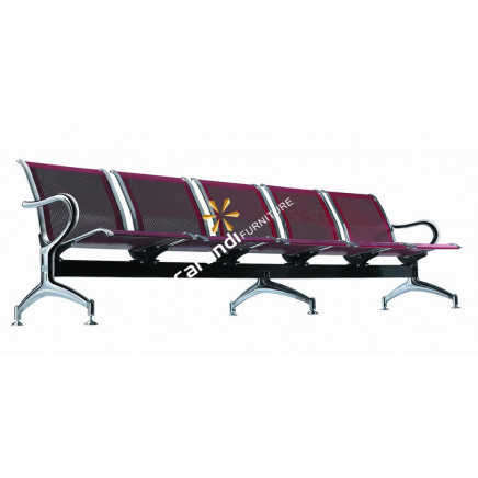 5 Seating Metal Furniture Airport Chair (Rd 820)