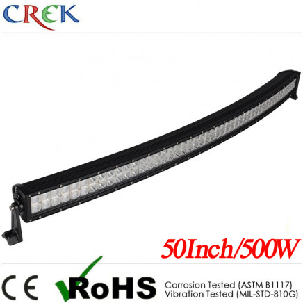50" 288W Epistar LED Lights Bar with Curved Type