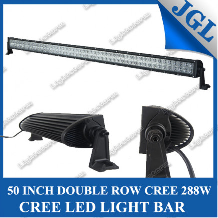 50 Inch 288W Double Row CREE LED Bar Lighting