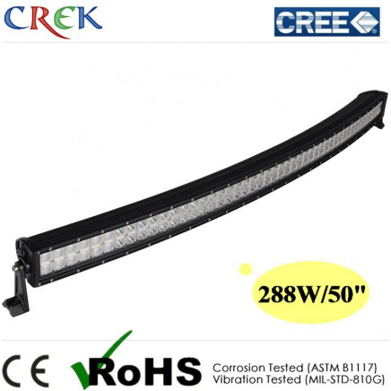 50inch 288W Curved LED Light Bar for Jeep (CK-BC24803C)
