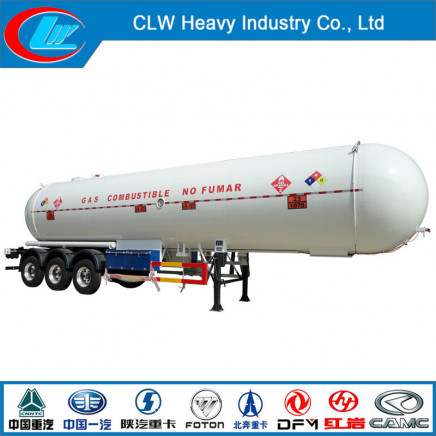 56000liters Liquefied Petroleum Gas Semitrailer with Low Price