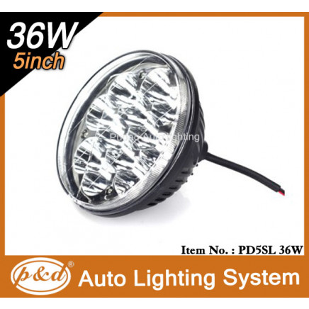 5inch 36W LED Drivng Light Round LED Sealed Beam (PD5SL 36W)