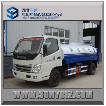 5m3 Foton Water Sprinkler Truck, Watering Cart, Cheap Supply!