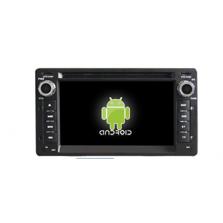6.2 Inch HD TFT LCD 2 DIN Car DVD for Android Ford Victoria with 3G Function