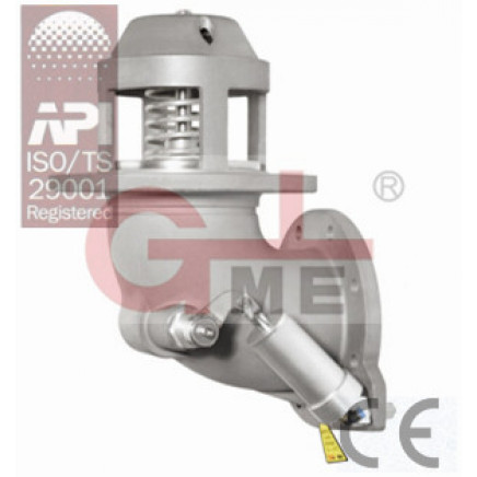 6 Inch Pneumatic Tanker Bottom Foot Valve