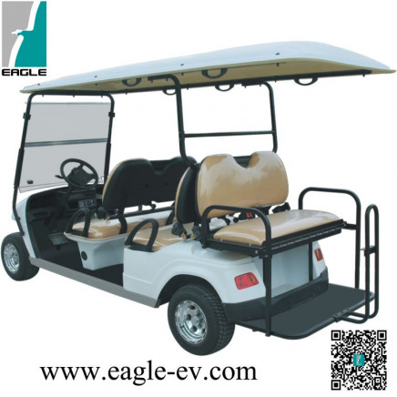 6 Seats Electric Golf Car, Eg2048ksz, with Flipflop Seats, CE Approved